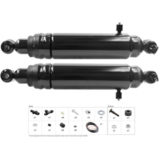 Stddmperst bag Hi-jackers GM 1965 til 1976 (Monroe MA719) Se under beskrivelsen