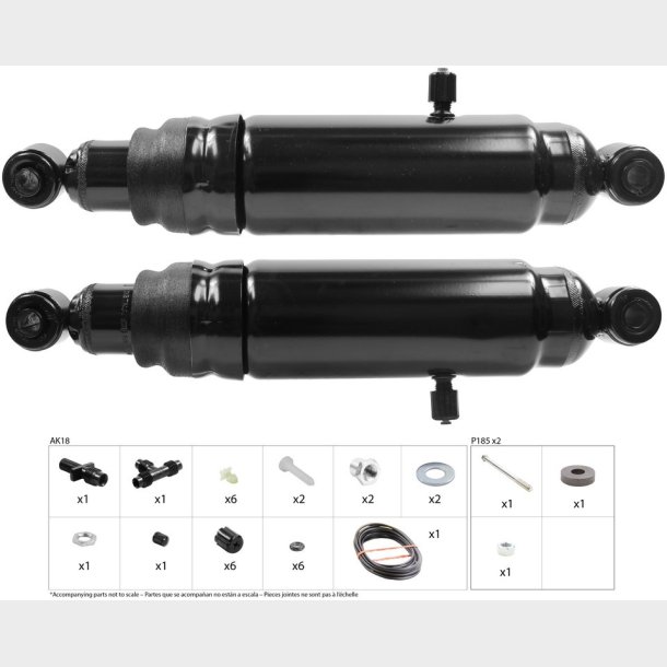 St�dd�mpers�t bag Hi-jackers Mopar 1971 til 2003 (Monroe MA746)