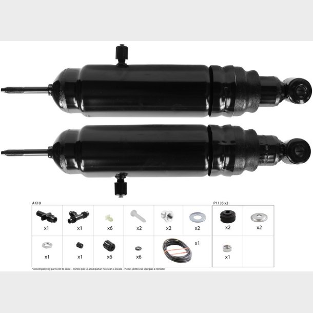 St�dd�mpers�t bag Hi-jackers Ford E150 1992 til 2007 (Monroe MA777)