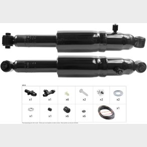 St�dd�mpers�t bag Hi-jackers passer VOLKSWAGEN 1968 til 1980, se info (Monroe MA803)