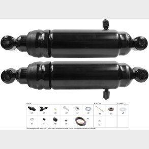 St�dd�mpers�t bag Hi-jackers Chevrolet G10 & G20 1978 til 1995 (MA817) Shocks Absorbers