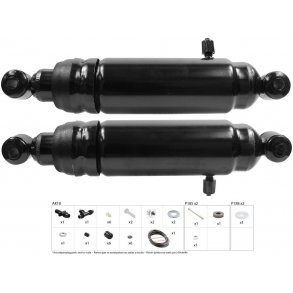 Stddmperst bag Hi-jackers Chevrolet G10 & G20 1978 til 1995 (MA817) Shocks Absorbers
