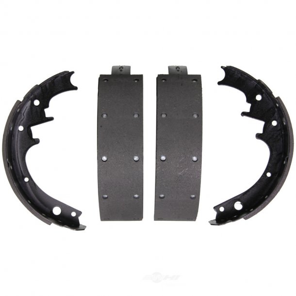 Bremsebakker bag (st til 2 hjul) dia. 10" x 2,5" (AXS481 - Z481R)