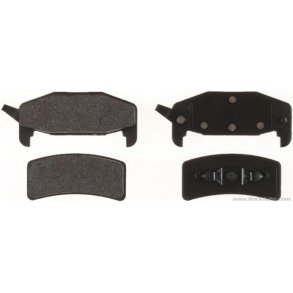 Bremseklodser bag (st til 2 hjul) GM 1988 til 1994 (MRD377 - AXMD377)