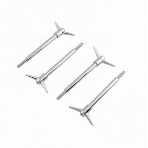 Ventildksel boltst chrome 1/4-20