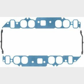 Indsugningspakning GM B/B 1965 til 1976 m/ovale porte (Fel-Pro MS90240-2)
