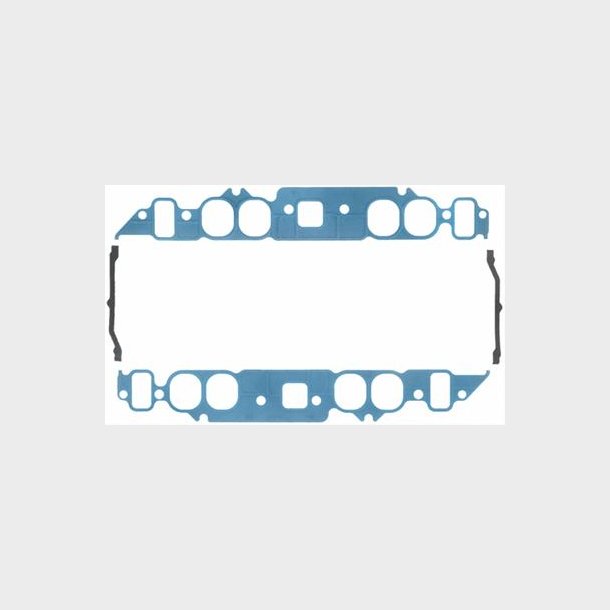 Indsugningspakning GM B/B 1965 til 1976 m/ovale porte (Fel-Pro MS90240-2)