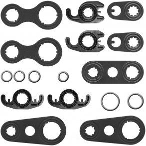 A/C pakningsst kompressor og slanger Voyager 1989 til 1992 (Santech MT2512 - GPD 1321246)