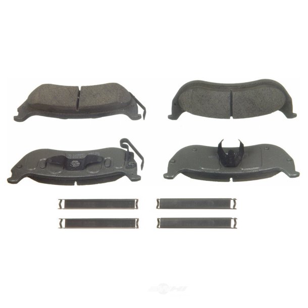 Bremseklodser bag (s�t til 2 hjul) Chrysler Pacifica 2004 til 2008 (AXMD998)