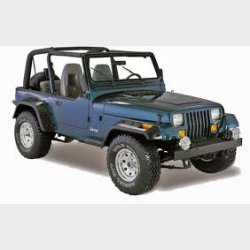 Bundm�tte s�t for gummi Jeep CJ &amp; Wranger 1976 til 1995 Rugged Ridge 12920.21