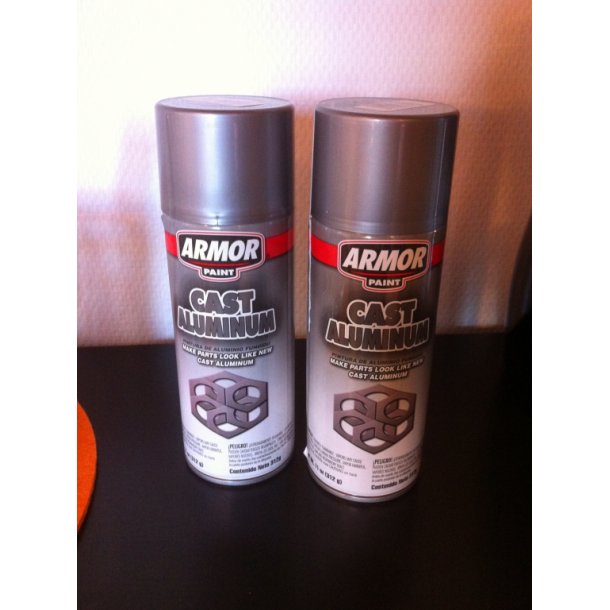 Motor maling 'Cast' Aluminiums Farve (Cast Aluminum Armor Paint)