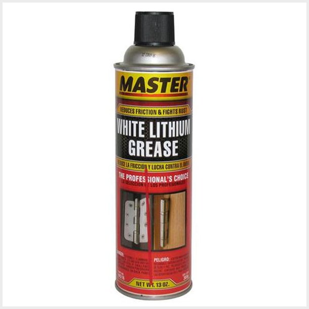 Master Grease (369 Gram p� spray) Hvid fedt/sm�remiddel