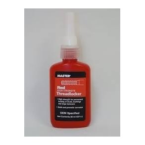 Master Skruesikring, high strength 6ml (threadlocker adhesive 271-1) Gevindsikringslim &Universal