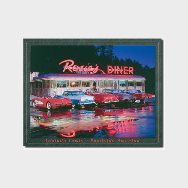 Metalskilt Rosie's Diner