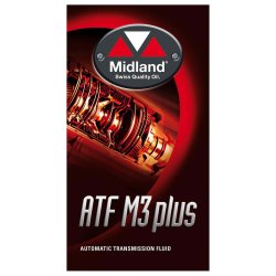 Midland ATF M3 Plus, Automat servo &amp; gearolie Dexron lll/Mercon / Mercon V.  1 liter