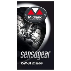 Midland Sensogear 75w90 Bagt�jsolie 1 Liter, Transmission oil, "Schweizisk kvalitet med Amerikansk DNA."