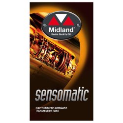Midland Sensomatic Gearolie ATF+4 for Chrysler, Doge &amp; Jeep.  1 Liter
