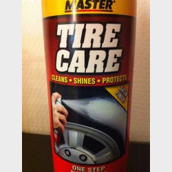 Master Tire Care Foam Aero, D�k pleje - Vedligeholder og holder dine d�k i en skarp/blank sort farve