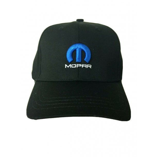 Cap Mopar med logo sort