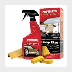 Mothers California Gold Clay Bar Paint Saving Systems - lakrens-s�t i h�jeste kvalitet  (07240)