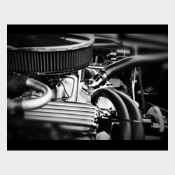 Motor, Renoveret Long Block Chevrolet 350/5,7 V8 1968 til 1986 (Engine Assemblies CHV350LB2)