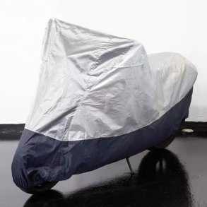 Motorcykel Cover str. l passer til medium motor cykler med l�nge op til 250 cm.  (12 1723501 2550-b)