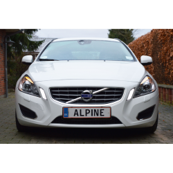 Nummerplade holder i sort plast som opfylder lovkrav  (54150) 