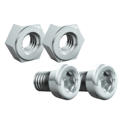 Nummerplade holder i sort plast som opfylder lovkrav  (54150) 