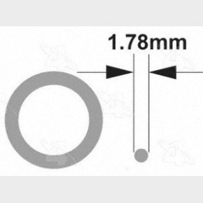 A/C O-ring til kompressor og slanger (se m�l) Four Season 24650 