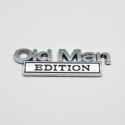 Old Man Edition, Emblem til montering p bil, motorcykel eller bden
