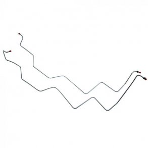 Olieklerrr gearkasse Ford Mustang 1971 til 1973 (7A031-13A) TRANSMISSION OIL COOLER LINE SET