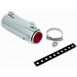 Overflow Tank with Mounting Bracket Stainless 3 x 9 Racing Power Company RPC R6570