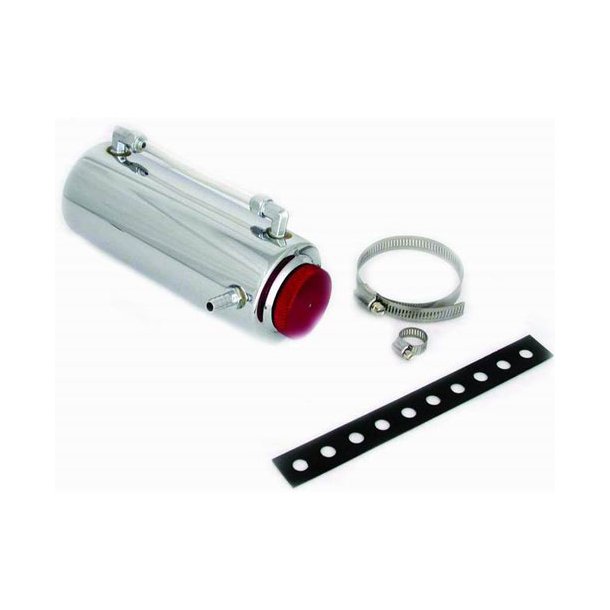 Overflow Tank with Mounting Bracket Stainless 3 x 9 Racing Power Company RPC R6570