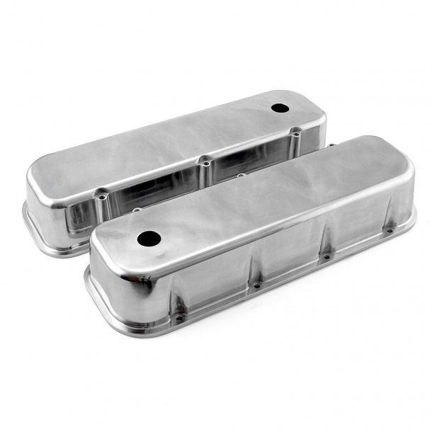 Ventildksel Alu. poleret Tall Chevrolet B/B (PCE314.1028.02)