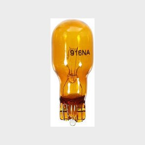 P�re med glas sokkel og orange glas  (Bulb 916na)