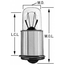 Pre til blink lys p top af forskrm samt instrumentlys mm. Bulb 330