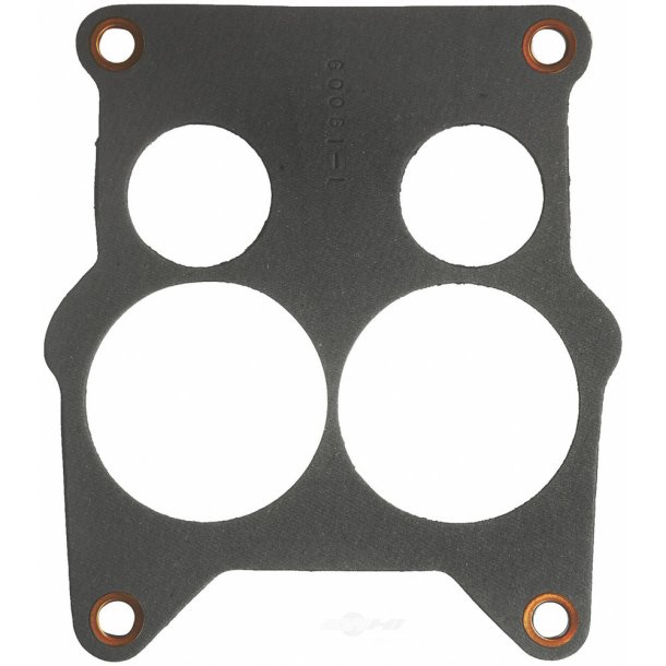Pakning mellem karburator &amp; 4 portet indsug til Ford, Mercury &amp; Pontiac 1968 - 1974 (Felpro 60061-1)