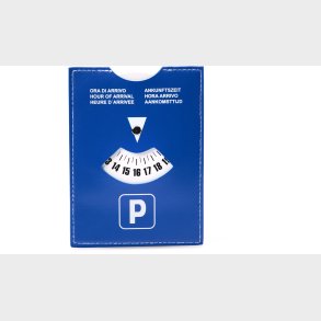 Parkeringsskive til Tyskland & er godkendt. P-skive som er nem at indstille