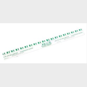 Plastigage, Green Kit som inde holder b�de 0.001 in.-0.003 in./.025mm-.076mm