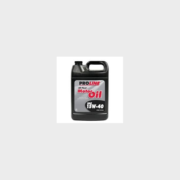 Pro Line Motorolie 15W40 benzin og diesel (Dunk med 5 qt = 4,73 liter)