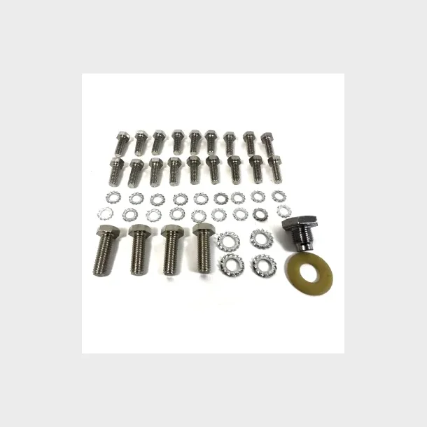 Bolts�t bundkar zinc Ford S/B 1962 til 1982 m. alu. bundkar (RPC R0945)