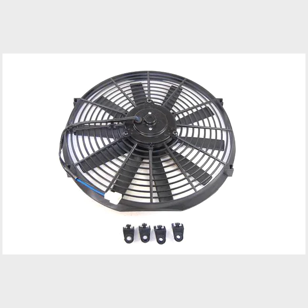 Elektrisk bl�ser i 14" diameter sort Racing Power Company (RPC R1204)