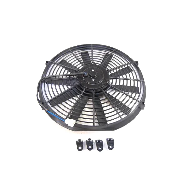 Elektrisk blser i 14" diameter sort Racing Power Company (RPC R1204)