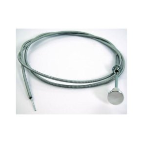 Choker kabel i chrome, Universal incl. beslag (RPC R2331)
