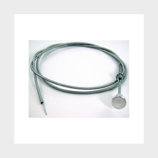 Choker kabel i chrome, Universal incl. beslag (RPC R2331)