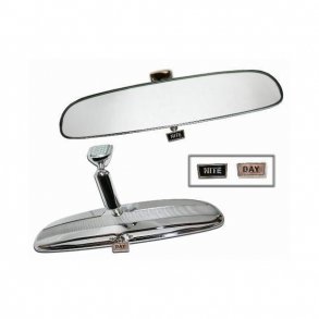 Bakspejl Chrome dag og nat funktion Day/Night Rear View Mirror, Incl. Glue Kit & Tab RPC R6065X/8215