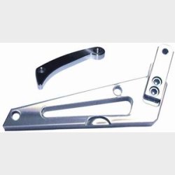 Generator beslag chrome Alu Chevrolet B/B med kort vandpumpe (RPC R6411)