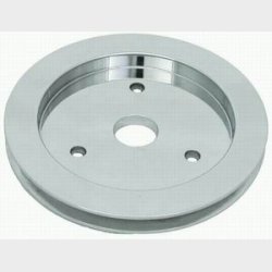 Remskive nederst poleret Alu Chevrolet B/B med kort vandpumpe (RPC R8841POL)