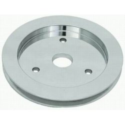 Remskive nederst poleret Alu Chevrolet B/B med kort vandpumpe (RPC R8841POL)