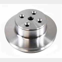 Remskive �verst poleret Alu Chevrolet B/B med lang vandpumpe (RPC R8844POL)